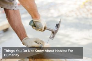 Things You Do Not Know About Habitat For Humanity