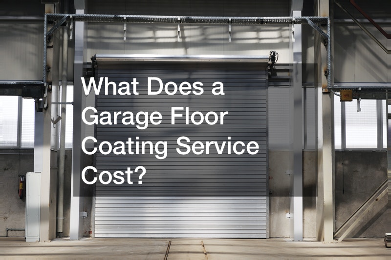 What Does a Garage Floor Coating Service Cost?