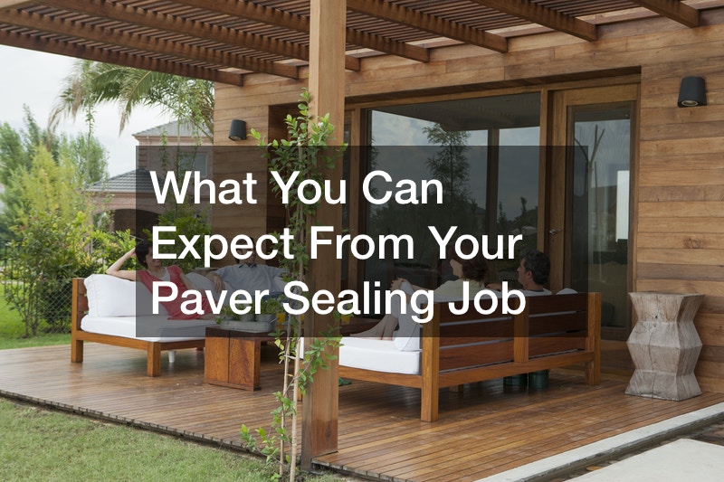 What You Can Expect From Your Paver Sealing Job