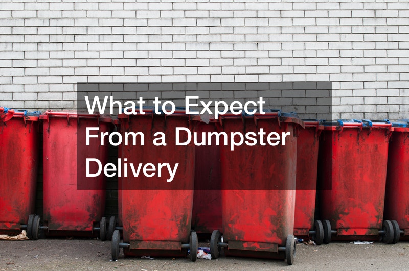 What to Expect From a Dumpster Delivery