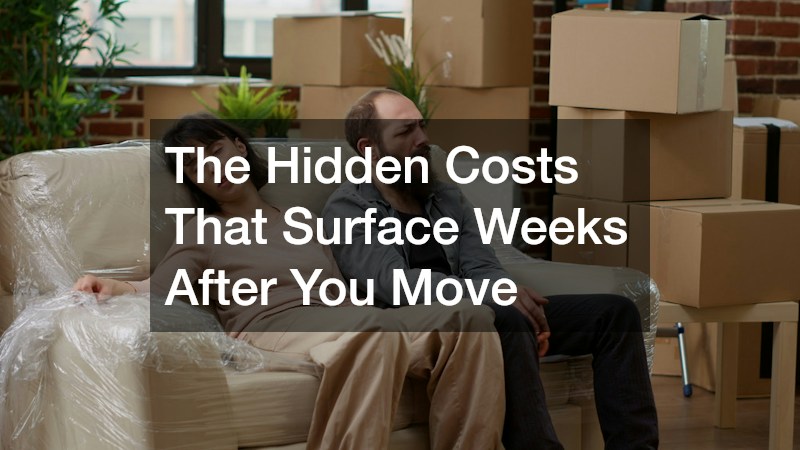 The Hidden Costs That Surface Weeks After You Move